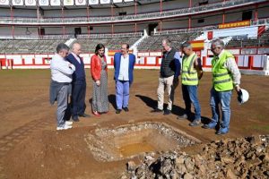 Se inician las obras en la plaza de toros de Santander