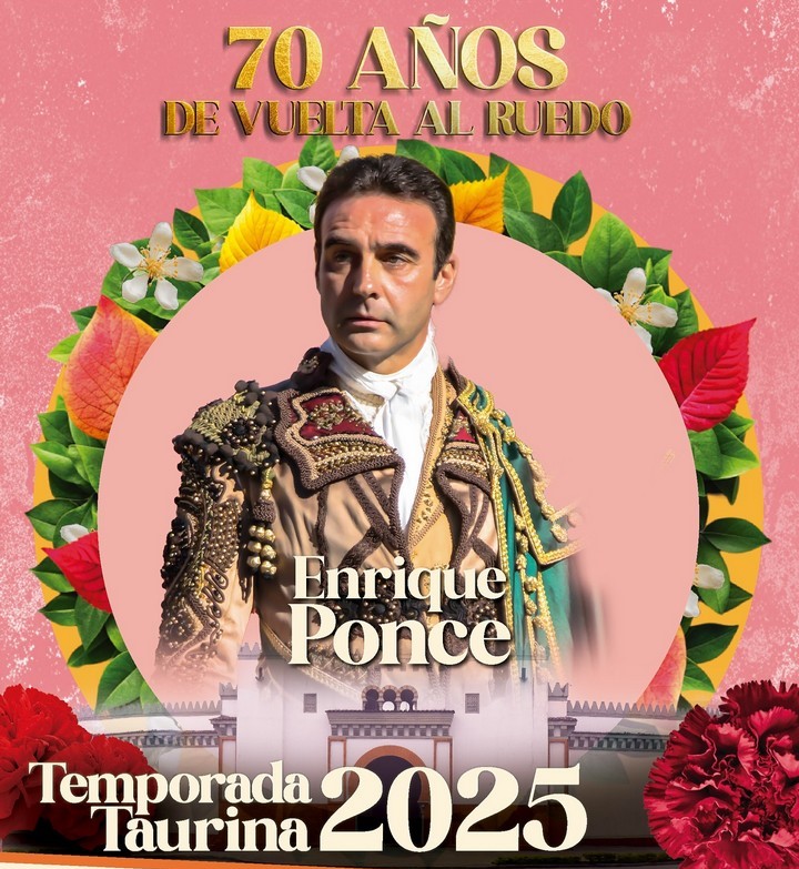 Enrique Ponce se despedirá de Manizales