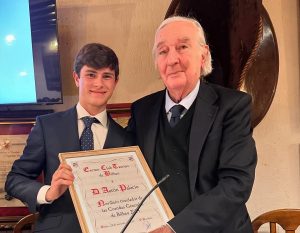 Aarón Palacio, novillero triunfador de la Aste Nagusia de Bilbao