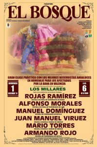 Festejo extraordinario benéfico en El Bosque