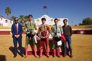 Julio Méndez, triunfador del Bolsín Taurino de La Carlota