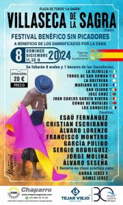 Ganaderías para el festival benéfico de Villaseca de la Sagra