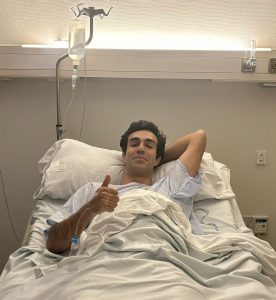 Tomás Rufo, operado con éxito de una fisura de menisco