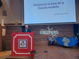 Rafael Cabrera pronunció el III Pregón Taurino de Chiclana