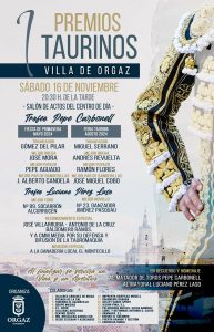 I Premios Taurinos 'Villa de Orgaz'