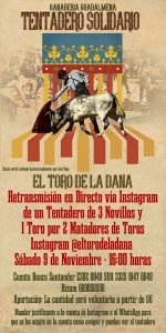 Tentadero solidario en la ganadería de Guadalmena