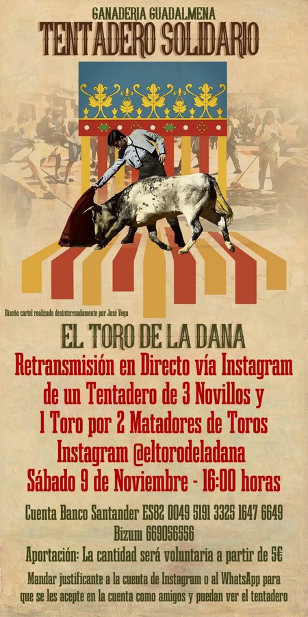 Tentadero solidario en la ganadería de Guadalmena