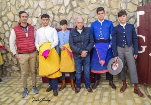 Magníficos tentaderos de las Escuelas Taurinas de Cádiz