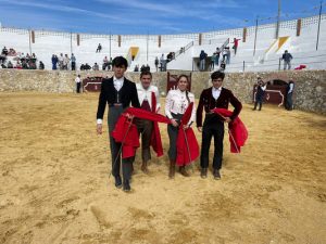 Magníficos tentaderos de las Escuelas Taurinas de Cádiz