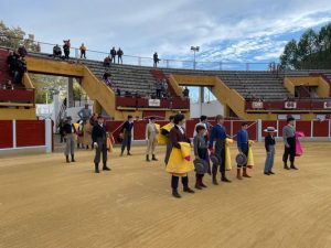 Magníficos tentaderos de las Escuelas Taurinas de Cádiz