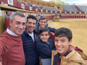 Magníficos tentaderos de las Escuelas Taurinas de Cádiz