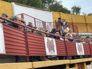Magníficos tentaderos de las Escuelas Taurinas de Cádiz