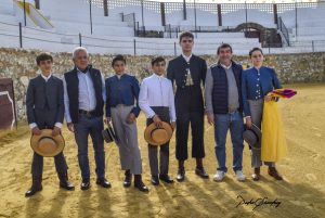 Magníficos tentaderos de las Escuelas Taurinas de Cádiz