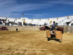 Magníficos tentaderos de las Escuelas Taurinas de Cádiz