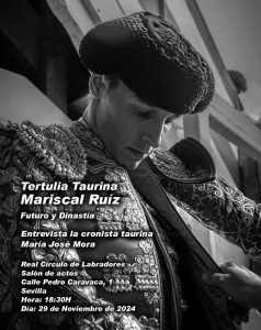 Tertulia taurina con Mariscal Ruiz en Sevilla