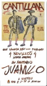 Debut con caballos en Cantillana el 15 de febrero