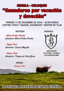 Coloquio sobre las ganaderías de lidia en Añover de tajo