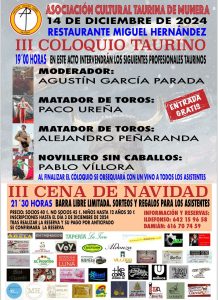 III Coloquio Taurino en Munera