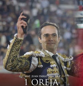 Oreja para Juan Pablo Sánchez en La México