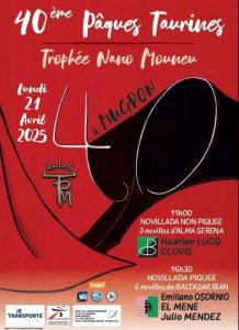 Mugron cierra el cartel de su novillada de Pascua