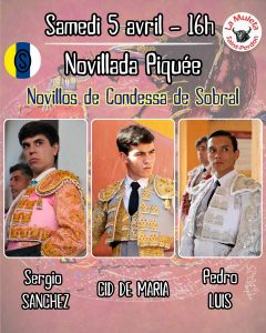 Definido el cartel de la novillada de Saint-Perdon