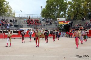 Saint-Martin de Crau, con carteles para su Feria