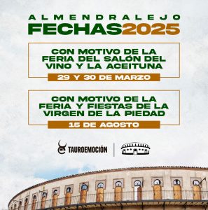 Almendralejo define sus fechas para la temporada
