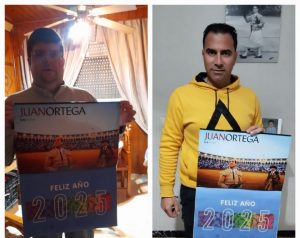 Ganadores del sorteo del calendario de Juan Ortega