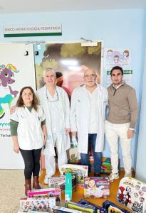 La solidaridad de García Corbacho con los más pequeños