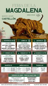 Presentados los carteles de la Feria de la Magdalena de Castellón