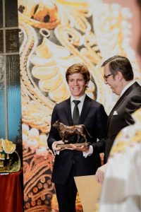 Borja Jiménez, premiado en el Real Casino de Madrid