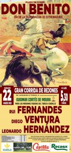 Corrida de rejones el 22 de marzo en Don Benito