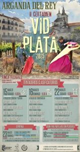 II Certamen novilleril 'Vid de Plata' en Arganda del Rey