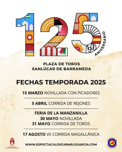 Fechas y estructura de la temporada para Sanlúcar de Barrameda