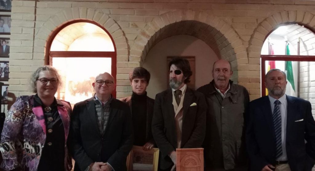 Martín Morilla y Juan José Padilla, en el Club Taurino 'El Rabo'