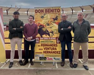 Corrida de rejones el 22 de marzo en Don Benito