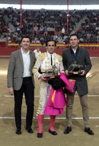 Emilio de Justo, triunfador de la Feria de Valdemorillo