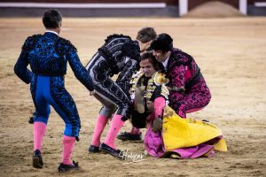 Damián Castaño, herido, destaca en Las Ventas