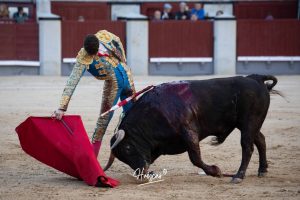 Ovación para Mariscal Ruiz, herido grave, en Madrid