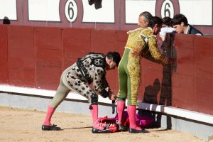 Ovación para Mariscal Ruiz, herido grave, en Madrid