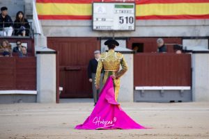 Ovación para Mariscal Ruiz, herido grave, en Madrid