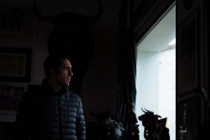 El ganadero Adolfo Martín ante el compromiso de Madrid