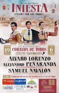 Terna de toreros jóvenes con argumentos en Iniesta