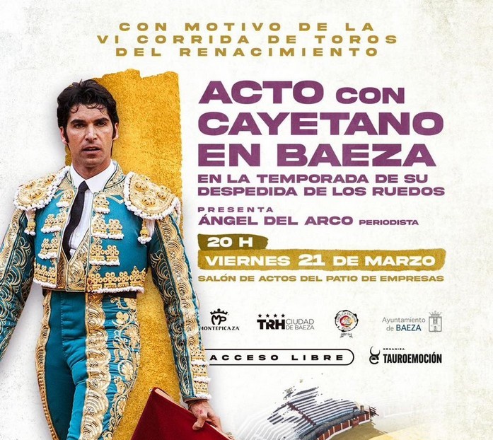 Baeza recibe este viernes a Cayetano