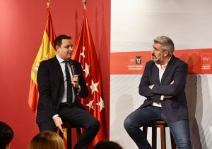 César Jiménez presenta en Madrid su reaparición
