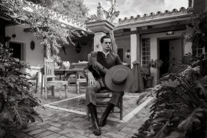 David Galván anunciado en el centenario de Manolo Dos Santos