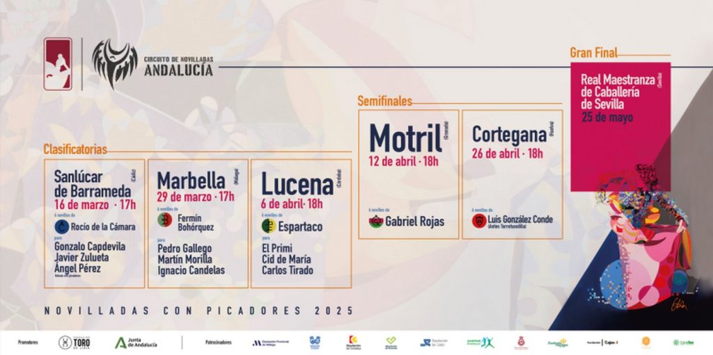 Nuevas fechas para el Circuito de Novilladas de Andalucía
