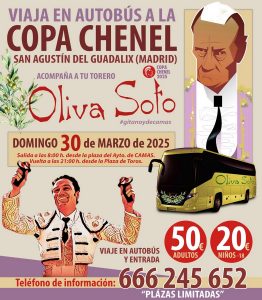 Los aficionados junto a Oliva Soto en la Copa Chenel