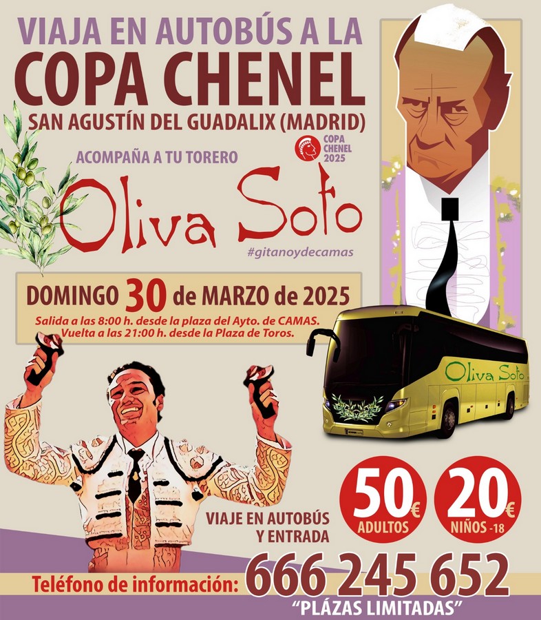 Los aficionados junto a Oliva Soto en la Copa Chenel