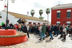 El Club Taurino Almodóvar visita la ganadería de Pablo Romero